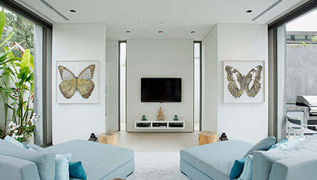 Villa Aqua - Modern entertaining room